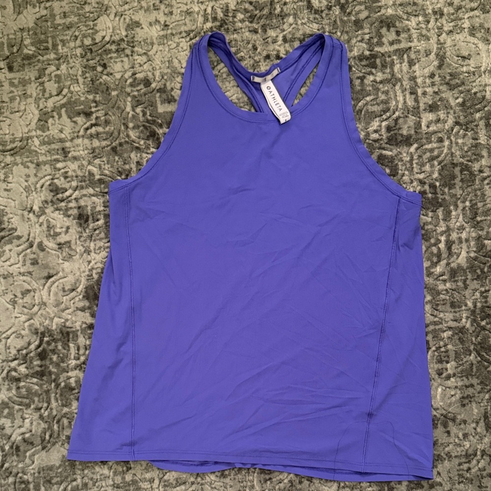 Athleta Vibrant Purple Racerback Tank Top